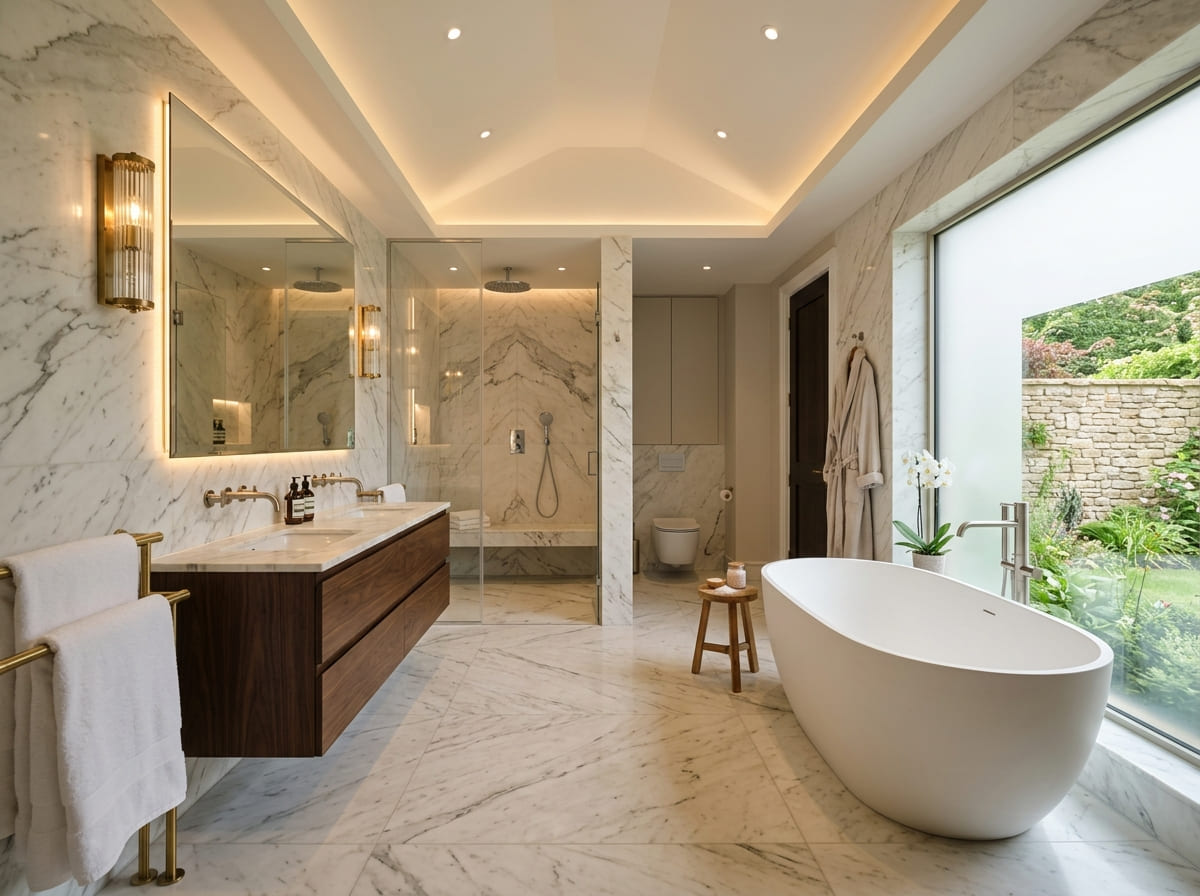 Custom Bathroom Renovation in Mount Enterprise