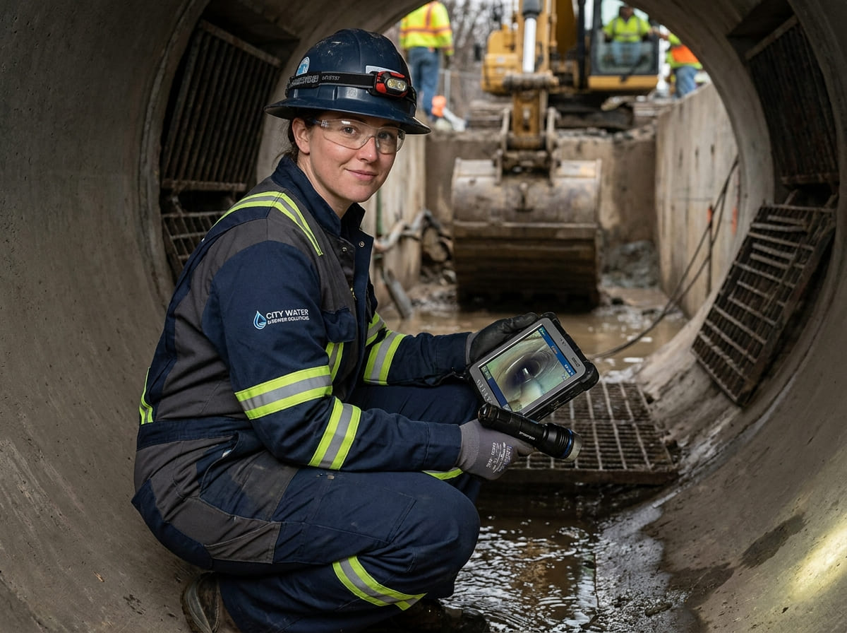 Sewer Line Inspection & Replacement in Mount Enterprise
